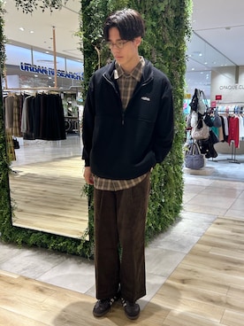 「アイテム（その他トップス）」を使った、0706okamutsukingさん（メンズ・183cm）の秋コーディネート
