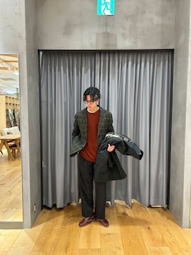 0706okamutsukingさん（メンズ・183cm）の秋コーディネート