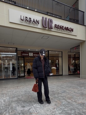 「アイテム（ジャケット/アウター）」を使った、ひかるさん（レディース・163cm）の冬コーディネート