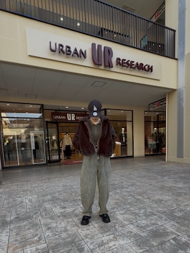 「アイテム（ジャケット/アウター）」を使った、ひかるさん（レディース・163cm）の冬コーディネート