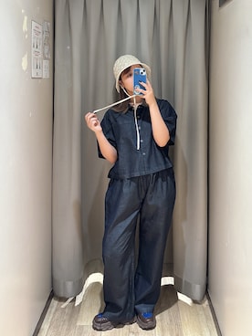 「ITEMS URBANRESEARCH（アイテムズ アーバンリサーチ）のアイテム」を使った、ricoさん（レディース・157cm）の春コーディネート