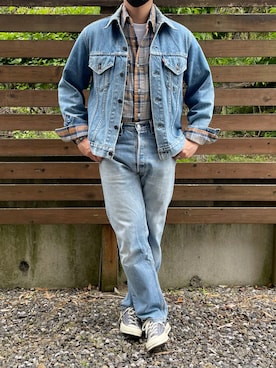 「J.C.PENNEY（ジェーシーペニー）のアイテム」を使った、Rockyさん（メンズ・172cm）の春コーディネート