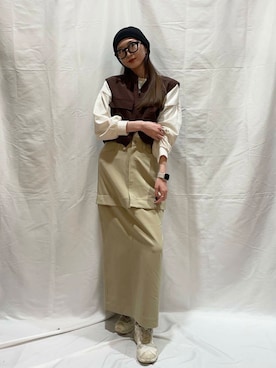 「Barbour」｜aoiさん（レディース・161cm）の春コーディネート