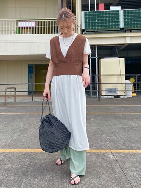 aoiさん（レディース・161cm）の夏コーディネート