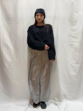 aoiさん（レディース・161cm）の冬コーディネート