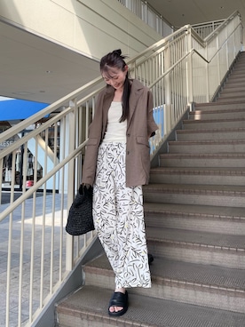 「アイテム（その他アウター）」を使った、aoiさん（レディース・162cm）の夏コーディネート