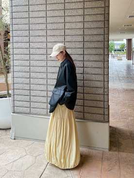 「冬服」｜「アイテム（その他アウター）」を使った、aoiさん（レディース・161cm）の秋コーディネート