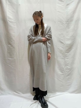 aoiさん（レディース・161cm）の冬コーディネート