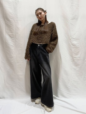 aoiさん(レディース・161cm)の冬コーディネート