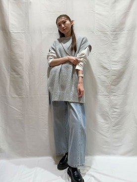 aoiさん（レディース・161cm）の冬コーディネート