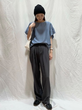 「KBF（ケイビーエフ）のアイテム」を使った、aoiさん（レディース・161cm）の夏コーディネート