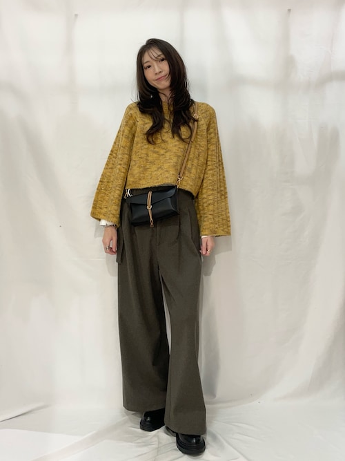 セール】ベルト付ツイードパンツ（その他パンツ）｜ITEMS