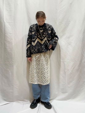 aoiさん（レディース・161cm）の冬コーディネート