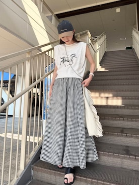 aoiさん（レディース・161cm）の夏コーディネート