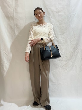 「ITEMS URBANRESEARCH（アイテムズ アーバンリサーチ）のアイテム」を使った、aoiさん（レディース・162cm）の秋コーディネート