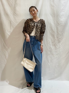 「RODE SKO（ロデスコ）のアイテム（サンダル）」を使った、aoiさん（レディース・162cm）の秋コーディネート
