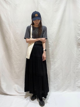 「初夏のお出かけコーデ」｜aoiさん（レディース・161cm）の夏コーディネート