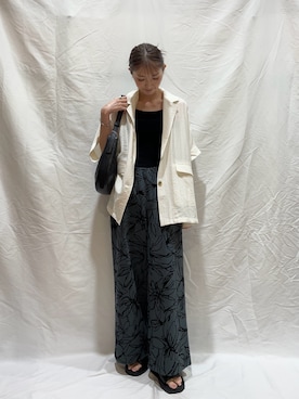 「アイテム（その他アウター）」を使った、aoiさん（レディース・162cm）の秋コーディネート