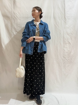 「ITEMS URBANRESEARCH（アイテムズ アーバンリサーチ）のアイテム」を使った、aoiさん（レディース・162cm）の秋コーディネート