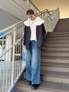 aoiさん（レディース・161cm）の冬コーディネート