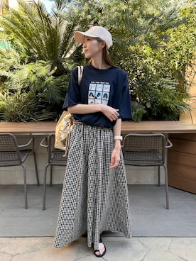 「sip2412」｜aoiさん（レディース・161cm）の夏コーディネート