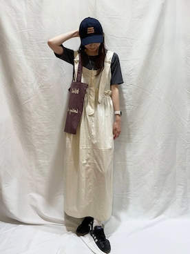 「初夏のお出かけコーデ」｜「アイテム（ワンピース/ドレス）」を使った、aoiさん（レディース・161cm）の夏コーディネート