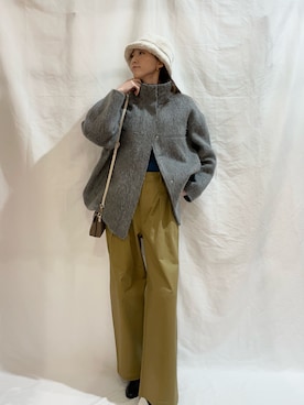 aoiさん（レディース・162cm）の冬コーディネート