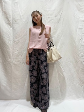 「sip2412」｜aoiさん（レディース・161cm）の夏コーディネート