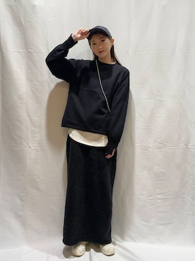 aoiさん（レディース・161cm）の冬コーディネート