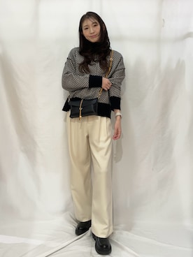 aoiさん（レディース・162cm）の冬コーディネート