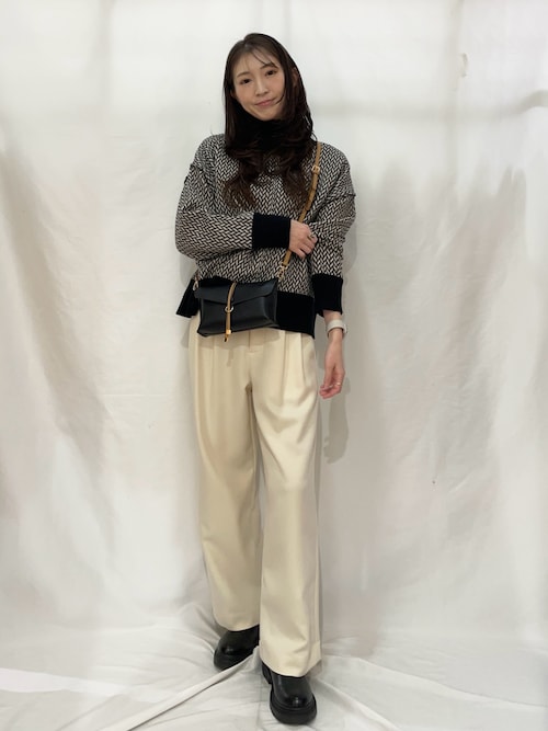 セール】ハイネックワイドニット（ニット/セーター）｜ITEMS