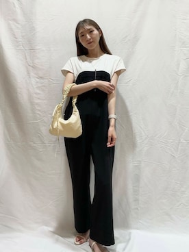 「初夏のお出かけコーデ」｜「アイテム（ワンピース/ドレス）」を使った、aoiさん（レディース・161cm）の春コーディネート