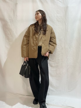 aoiさん（レディース・162cm）の冬コーディネート