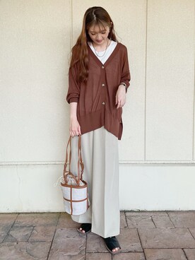 aoiさん（レディース・161cm）の夏コーディネート