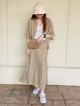 aoiさん（レディース・161cm）の夏コーディネート
