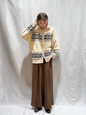 aoiさん(レディース・161cm)の冬コーディネート