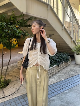 aoiさん（レディース・162cm）の夏コーディネート