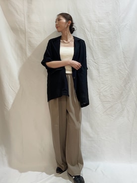 aoiさん（レディース・162cm）の秋コーディネート
