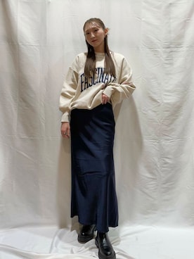 aoiさん（レディース・161cm）の冬コーディネート