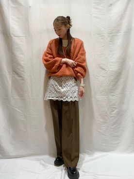 aoiさん（レディース・161cm）の冬コーディネート