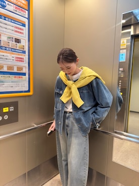 「ITEMS URBANRESEARCH（アイテムズ アーバンリサーチ）のアイテム」を使った、aoiさん（レディース・162cm）の春コーディネート