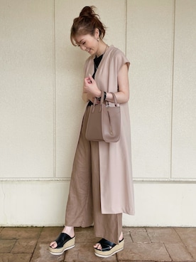 aoiさん（レディース・161cm）の夏コーディネート