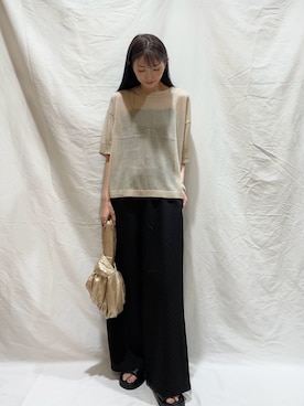 aoiさん（レディース・162cm）の夏コーディネート