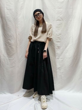 「Barbour」｜aoiさん（レディース・161cm）の春コーディネート
