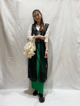 「初夏のお出かけコーデ」｜「アイテム（ワンピース/ドレス）」を使った、aoiさん（レディース・161cm）の夏コーディネート
