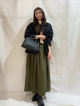 aoiさん（レディース・162cm）の冬コーディネート