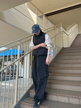 「秋服」｜「アイテム（その他アウター）」を使った、aoiさん（レディース・161cm）の秋コーディネート