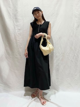 「初夏のお出かけコーデ」｜「アイテム（ワンピース/ドレス）」を使った、aoiさん（レディース・161cm）の春コーディネート