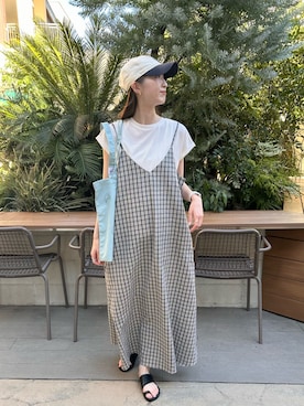 aoiさん（レディース・162cm）の夏コーディネート