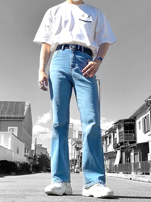 Omu 韓国系メンズファッション Forsomeoneのtシャツ カットソーを使ったコーディネート Wear